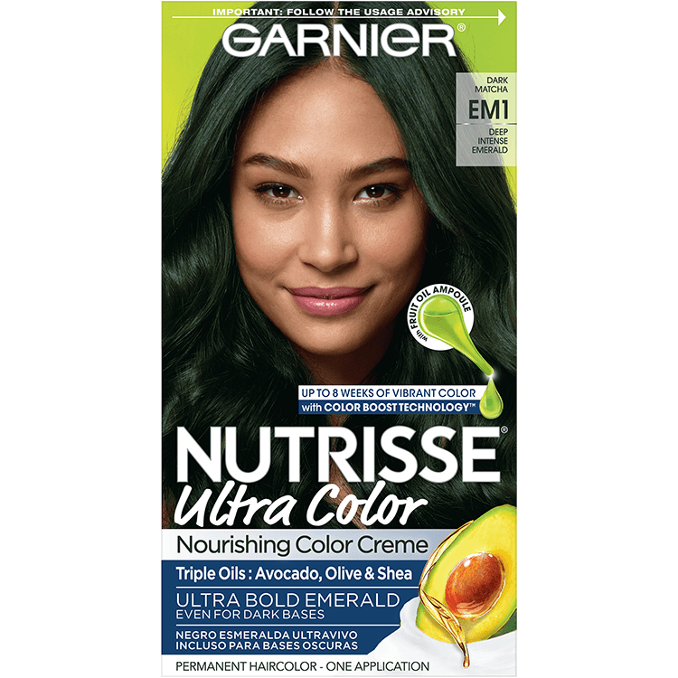 Garnier Nutrisse Ultra Color Nourishing Hair Color Creme Matcha Latte em1